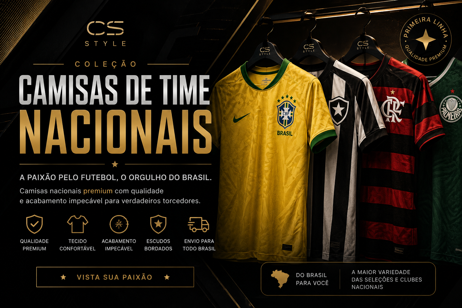 Vista a Paixão pelo Futebol