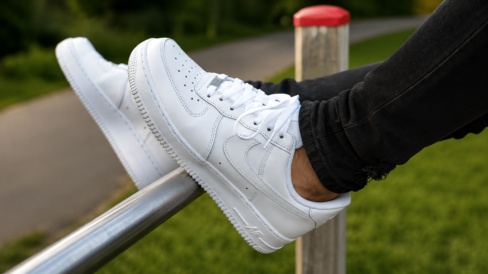 Air Force 1 Branco Premium – Estilo Clássico e Conforto para Todos os Momentos (Cópia)