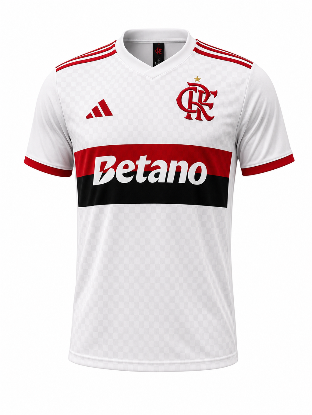 Camisa Flamengo II 2025/26 Branca – Primeira Linha Premium | Escudo Bordado | Tecido Respirável
