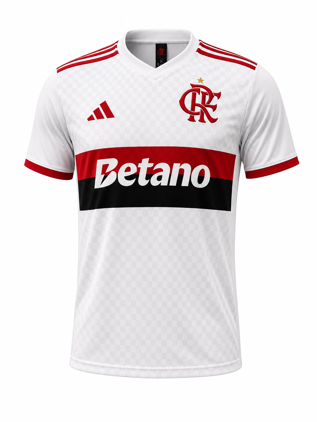 Camisa Flamengo II 2025/26 Branca – Primeira Linha Premium | Escudo Bordado | Tecido Respirável