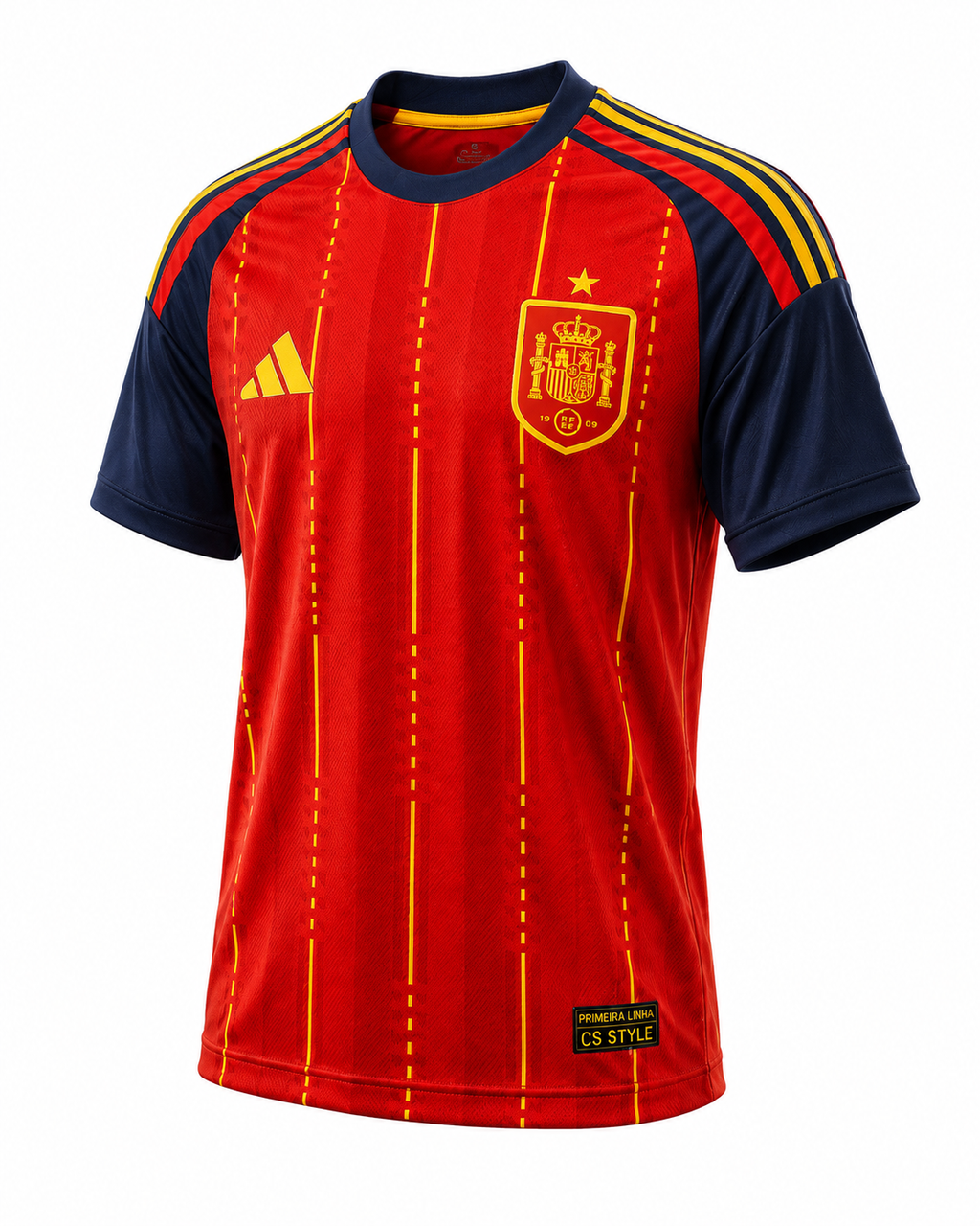 Camisa Espanha Primeira Linha Premium | Estilo, Conforto e Acabamento de Alta Qualidade