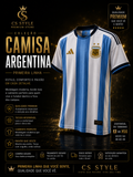 Camisa Argentina 2026 Primeira Linha Premium | Conforto, Estilo e Qualidade