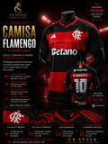 Camisa Flamengo I 2025/26 – Torcedor Premium | Conforto e Estilo