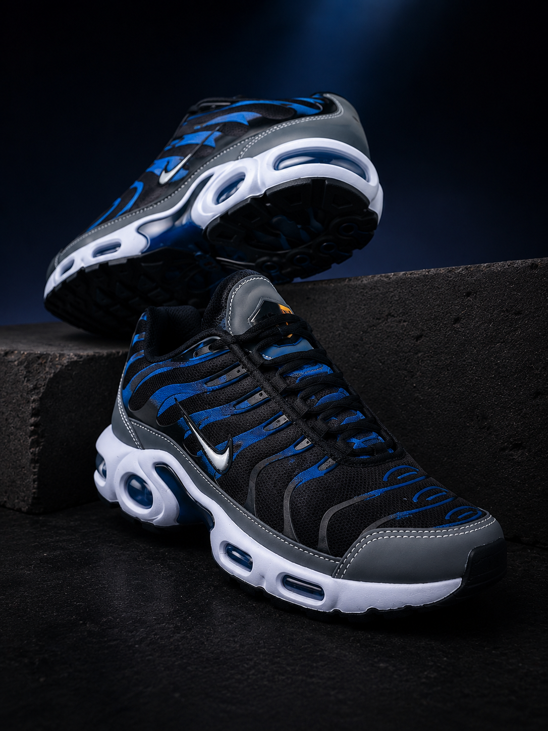 Air Max Plus Black Blue Premium