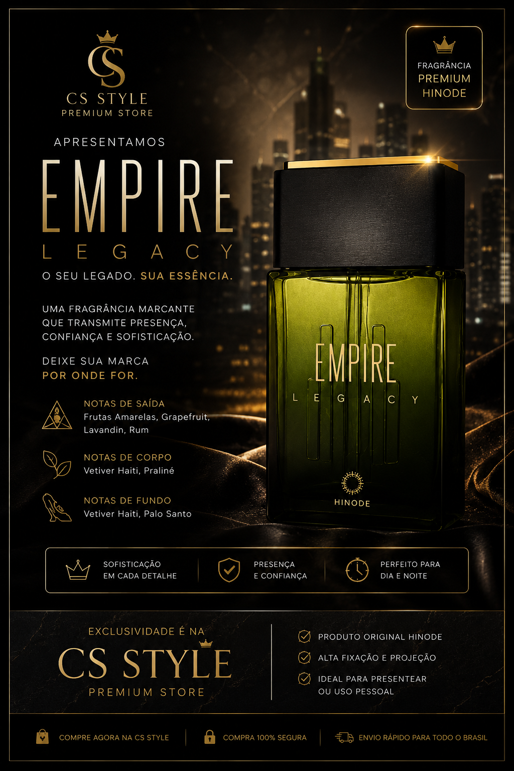Empire Legacy — O Seu Legado. Sua Essência.
