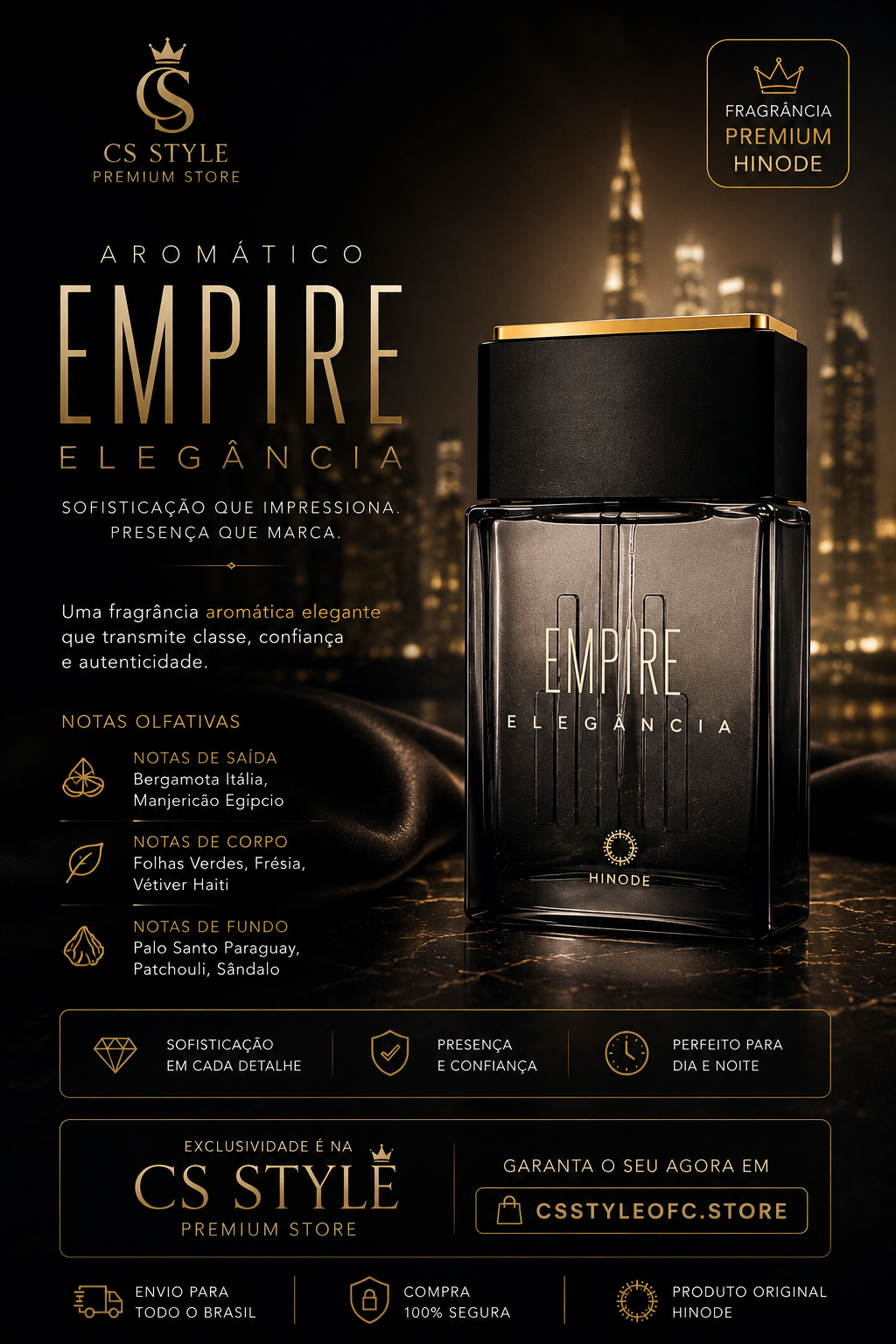 Empire Elegância A Essência da Sofisticação Masculina.