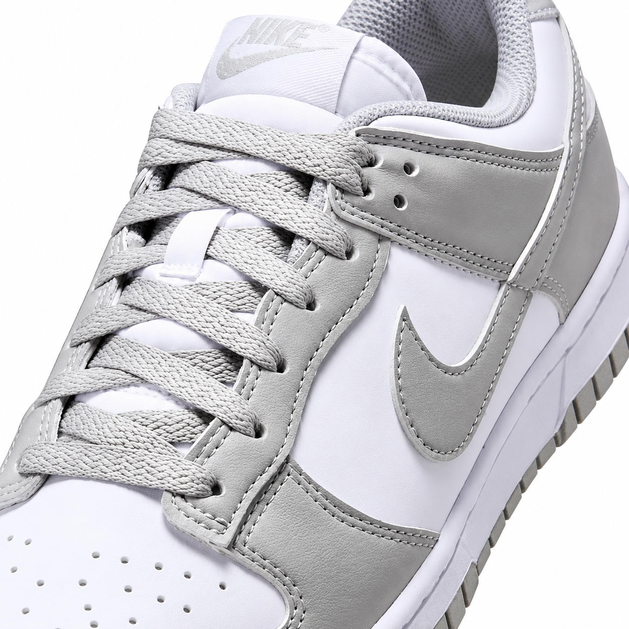 Nike Dunk Low Cinza e Branco Premium | Estilo, Conforto e Exclusividade