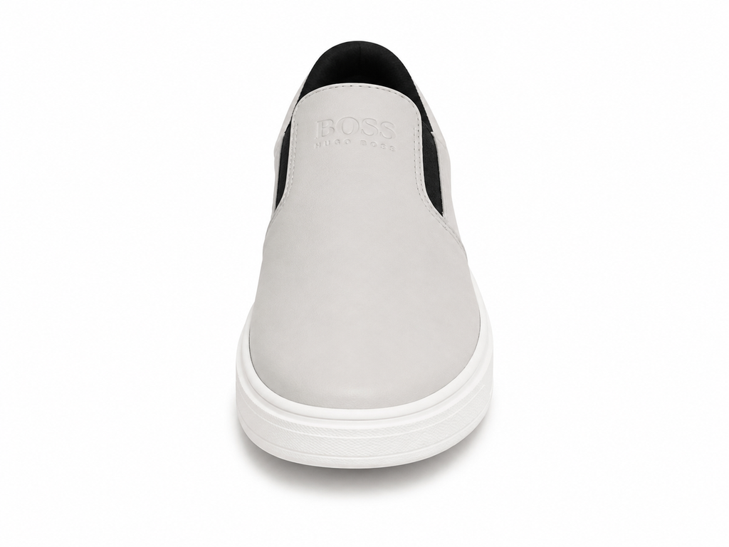 Slip On Boss Premium Branco – Elegância e Conforto | Primeira Linha Premium