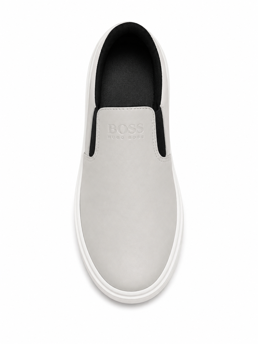 Slip On Boss Premium Branco – Elegância e Conforto | Primeira Linha Premium