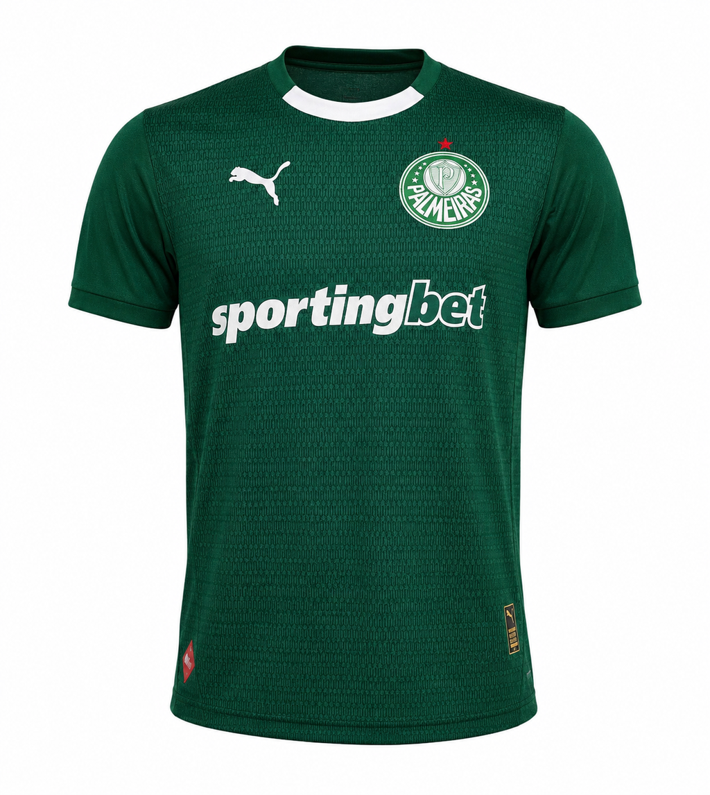 Camisa Palmeiras Home 2025/26 Premium | Masculina