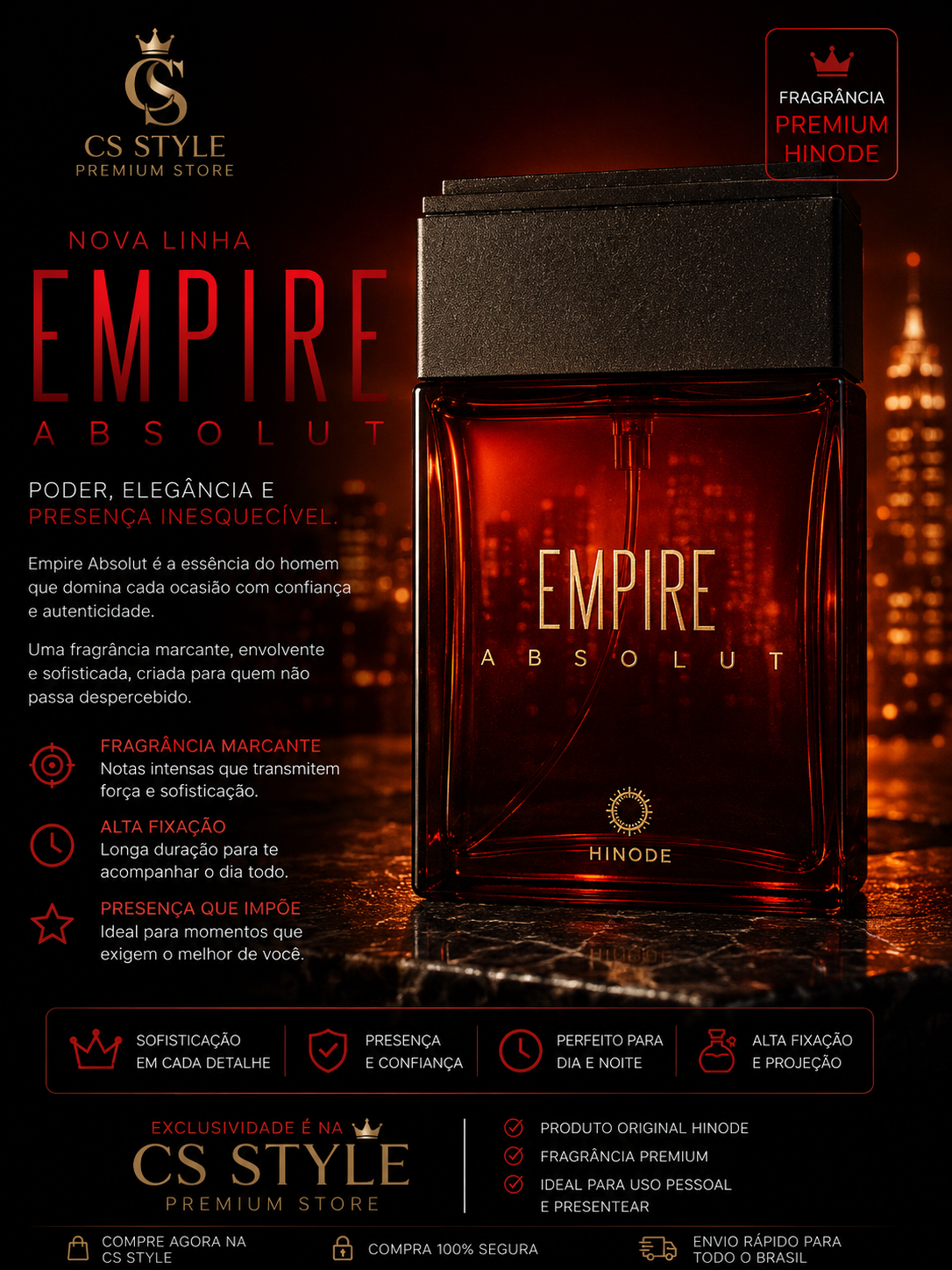 Empire Absolut — Intensidade que Define Sua Presença.